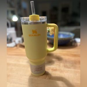 ✨New & never used✨ yellow 40 oz Stanley tumbler —Color: Sunshine ☀️